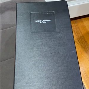 Men’s Saint Laurent sz 43 leather and suede loafer